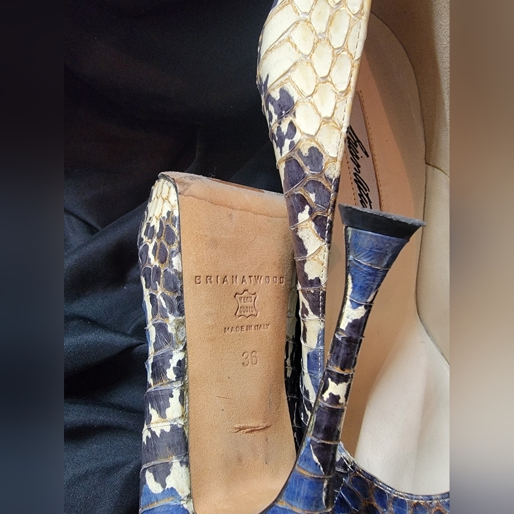 Brian Atwood - Python Stilettos - Picture 5 of 6